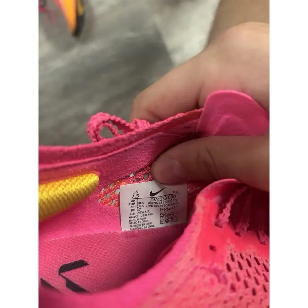 Size 7.5 - Nike ZoomX VaporFly Next% 3 Hyper Pink W